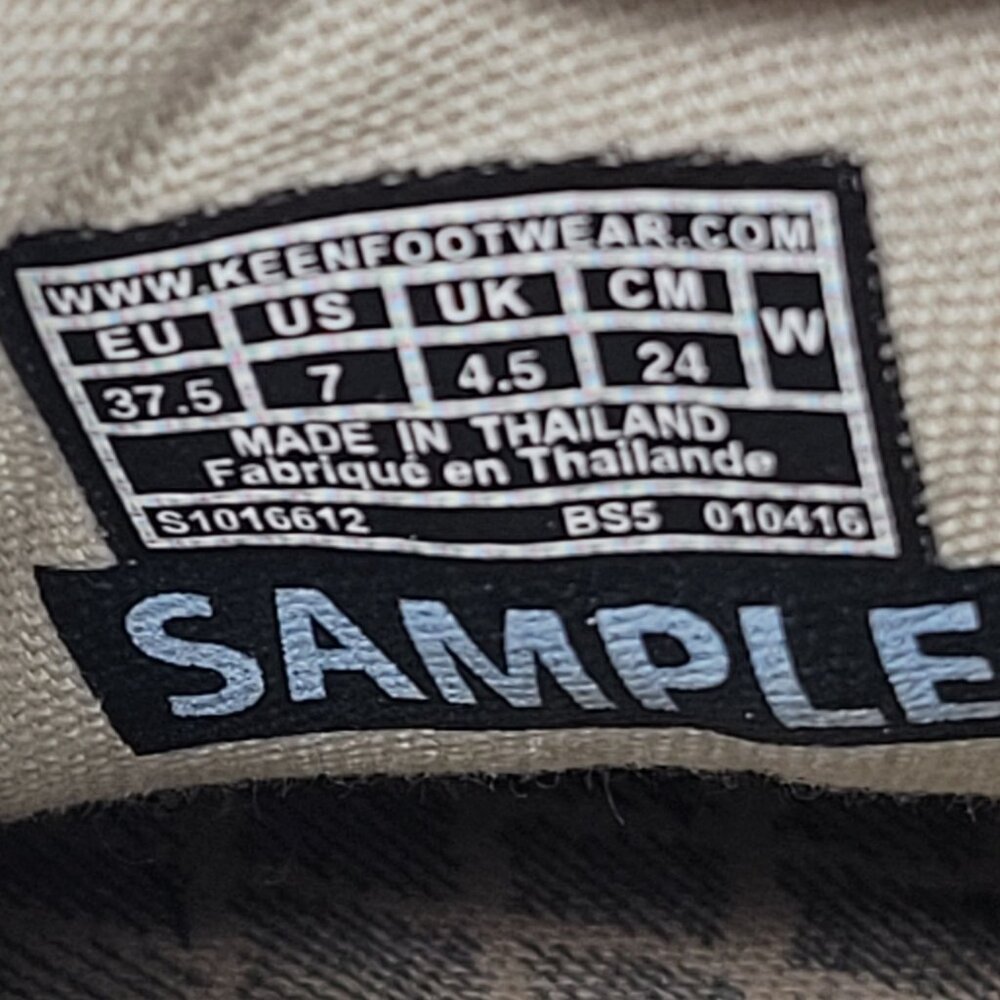 Keen Lower East Side Lace Women's Olive Dried Sage Sneakers US Size 7 Sample - Picture 8 of 9